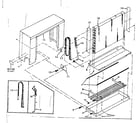 Kenmore 867813450 evaporator diagram