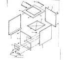 Kenmore 867815850 cabinet diagram