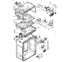 Kenmore 1066684160 freezer parts diagram