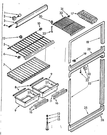 Breaker and liner parts