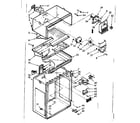 Kenmore 1066692190 freezer parts diagram