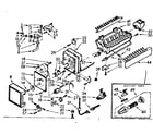 Kenmore 1066694560 ice maker parts diagram