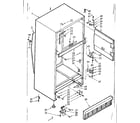 Kenmore 1067606120 cabinet parts diagram