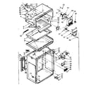 Kenmore 1067606160 liner and separator parts diagram
