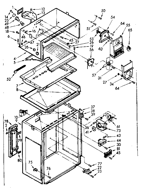 Liner and separator parts