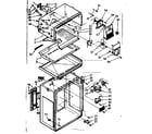 Kenmore 1067606111 liner and separator parts diagram