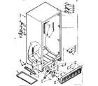 Kenmore 1067620160 cabinet parts diagram