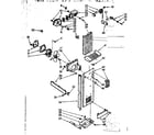 Kenmore 1067620110 air flow & control parts diagram
