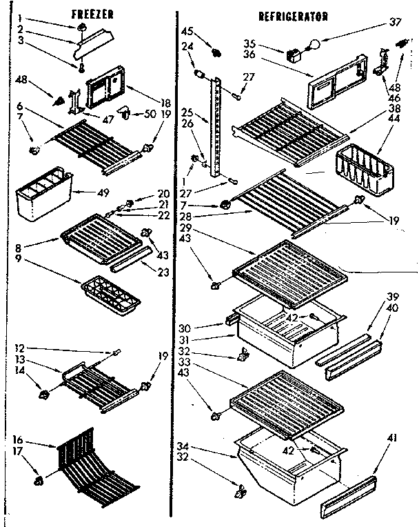 Liner parts