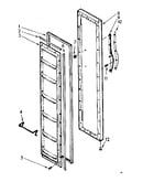 Freezer door parts