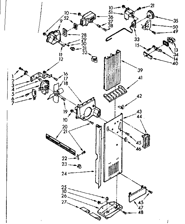 Air flow and control parts