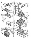 Refrigerator liner parts