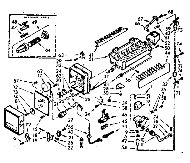 Ice maker parts