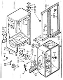 Refrigerator cabinet parts