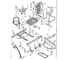 Kenmore 1067620524 refrigerator unit parts diagram