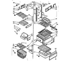 Kenmore 1067620545 liner parts diagram