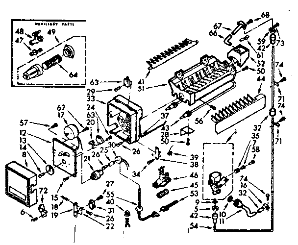 Ice maker parts