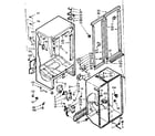 Kenmore 1067621414 cabinet diagram