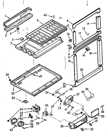 Breaker and partition