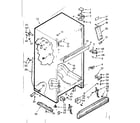 Kenmore 1067623121 cabinet diagram