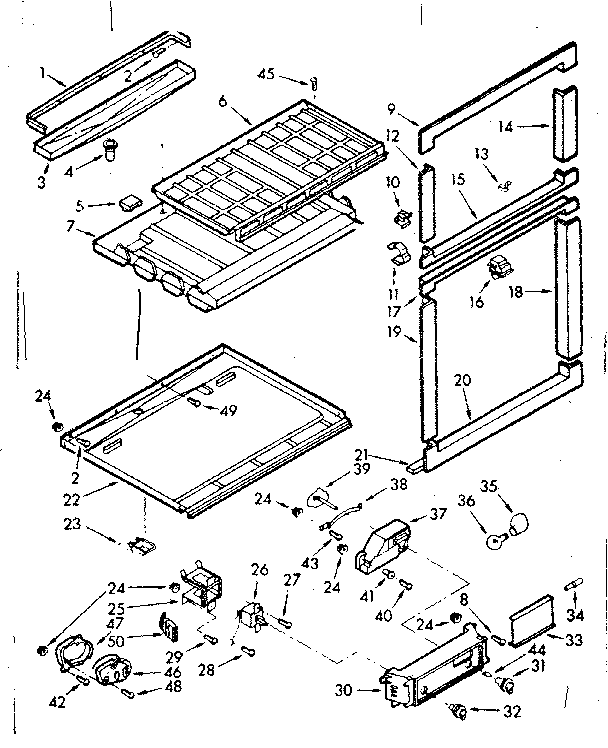Breaker and partition
