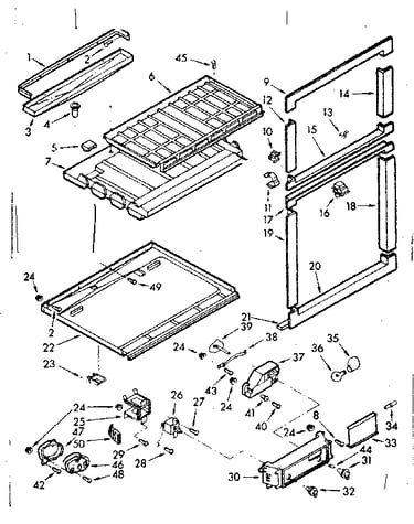 Breaker and partition