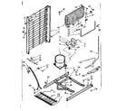 Kenmore 1067625110 refrigerator unit parts diagram