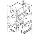 Kenmore 1067625260 cabinet parts diagram
