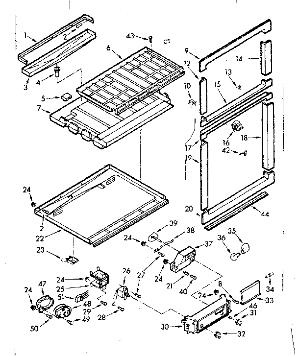 BREAKER AND PARTITION PARTS