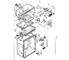 Kenmore 1067626370 freezer parts diagram