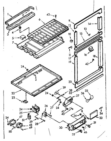 Breaker and partition parts