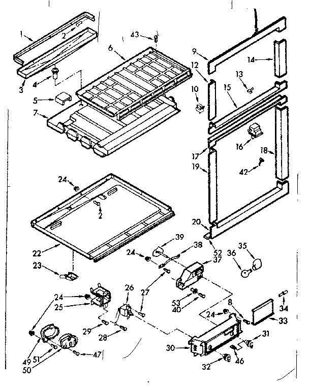 BREAKER AND PARTITION PARTS