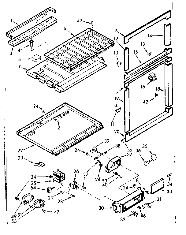 Breaker and partition parts