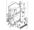 Kenmore 1067629410 cabinet parts diagram