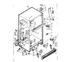 Kenmore 1067629411 cabinet parts diagram