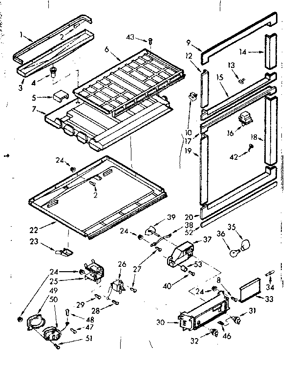 Breaker & partition parts