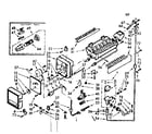 Kenmore 1067629411 ice maker parts diagram