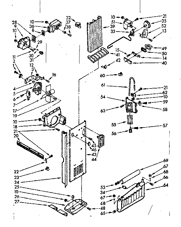 Air flow and control parts
