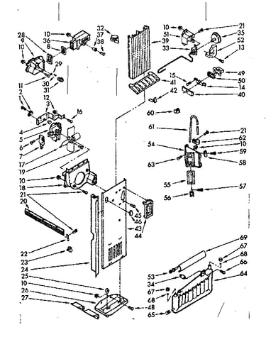 Air flow and control parts