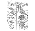 Kenmore 1067630510 liner parts diagram