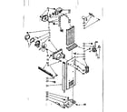 Kenmore 1067631360 air flow and control parts diagram