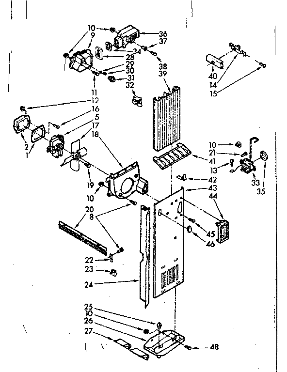 Air flow and control parts