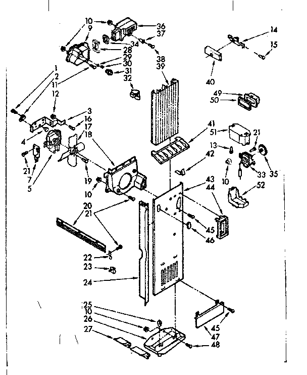 Air flow and control parts