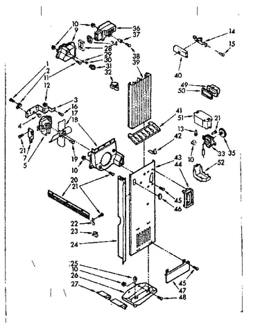 Air flow and control parts