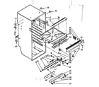 Kenmore 1067632070 liner assembly parts diagram