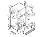 Kenmore 1067635240 cabinet parts diagram