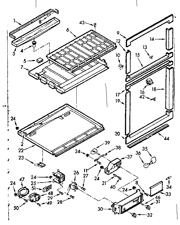 BREAKER AND PARTITION PARTS