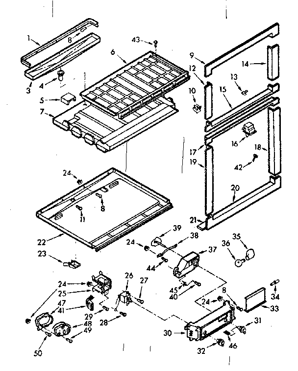 Breaker and partition parts