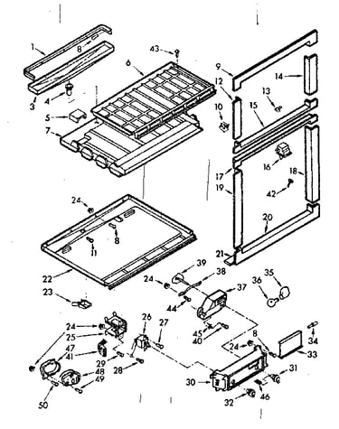 Breaker and partition parts