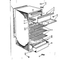 Kenmore 1067938110 cabinet parts diagram